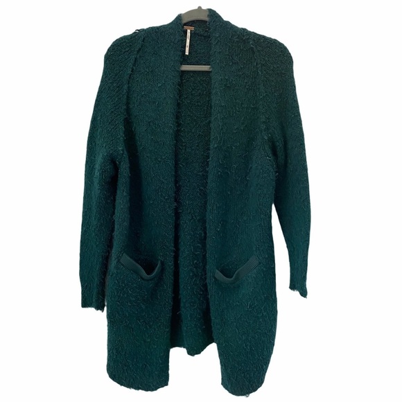 Free People Teal Cardigan - Picture 2 of 10
